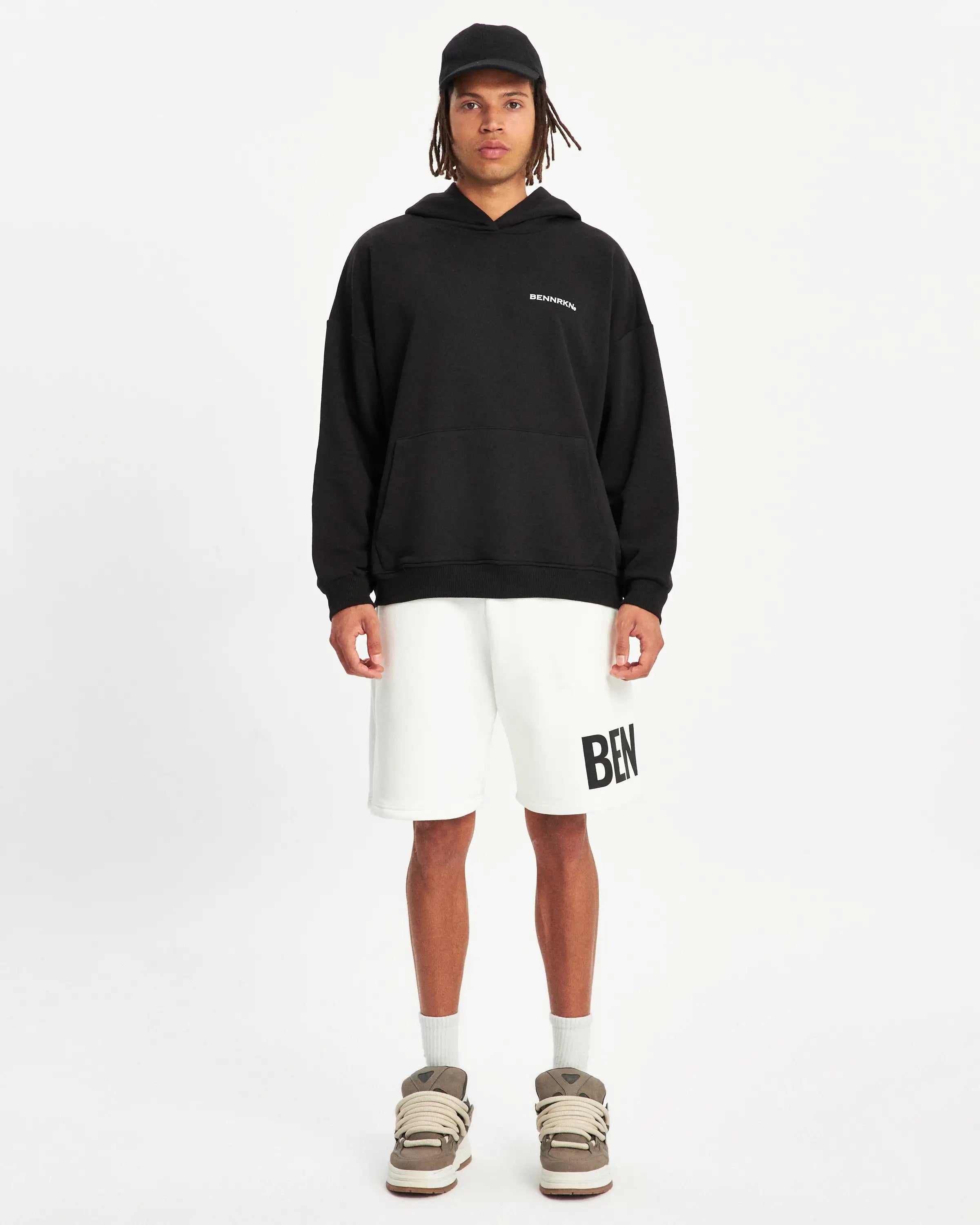 OVERSIZED TRAINING CLUB HOODIE - BLACK