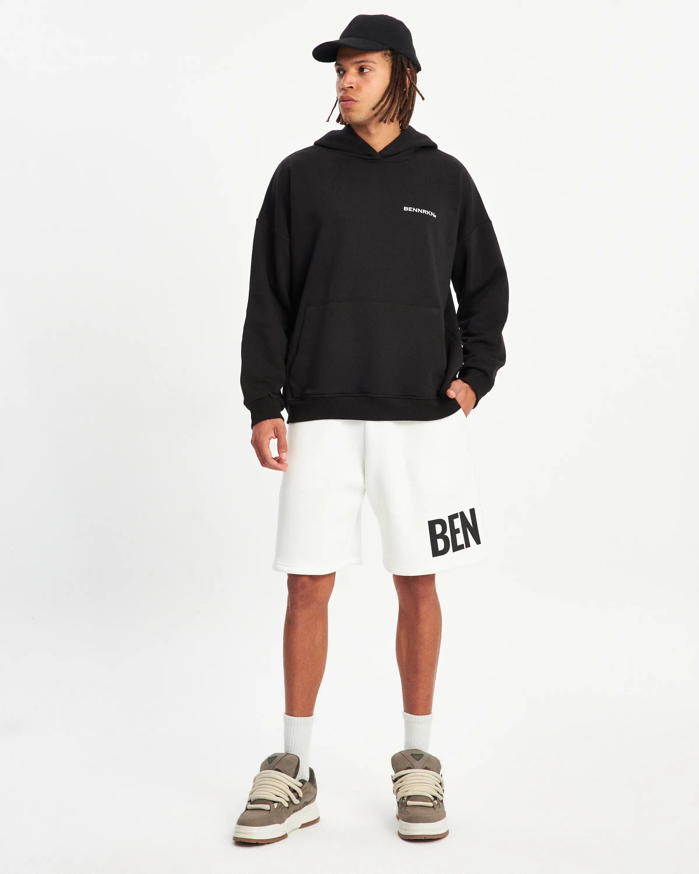 OVERSIZED TRAINING CLUB HOODIE - BLACK