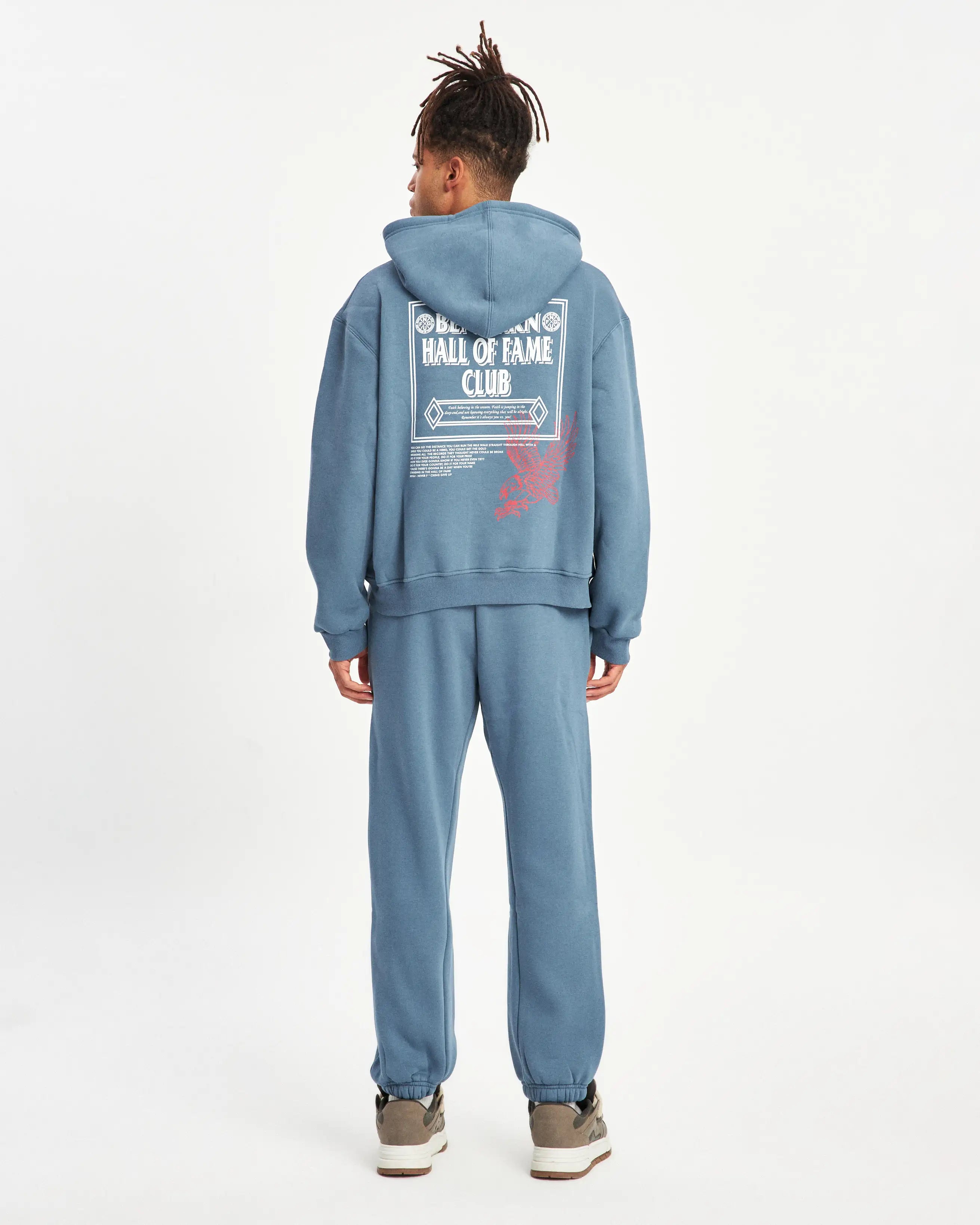 HALL OF FAME HOODIE - BLUE MIRAGE