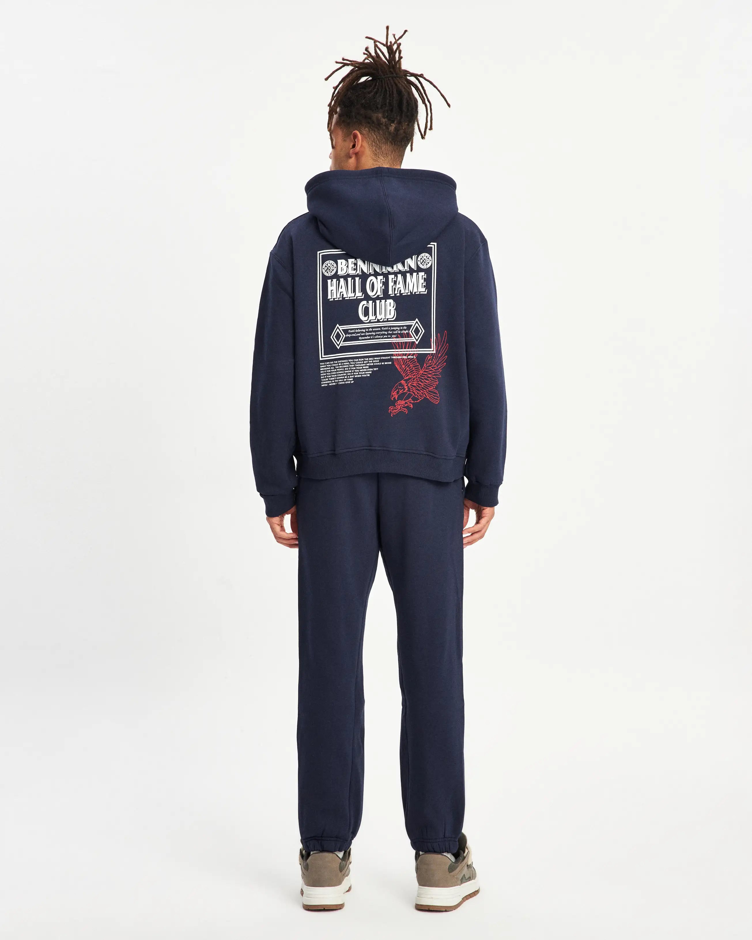 HALL OF FAME HOODIE - NAVY