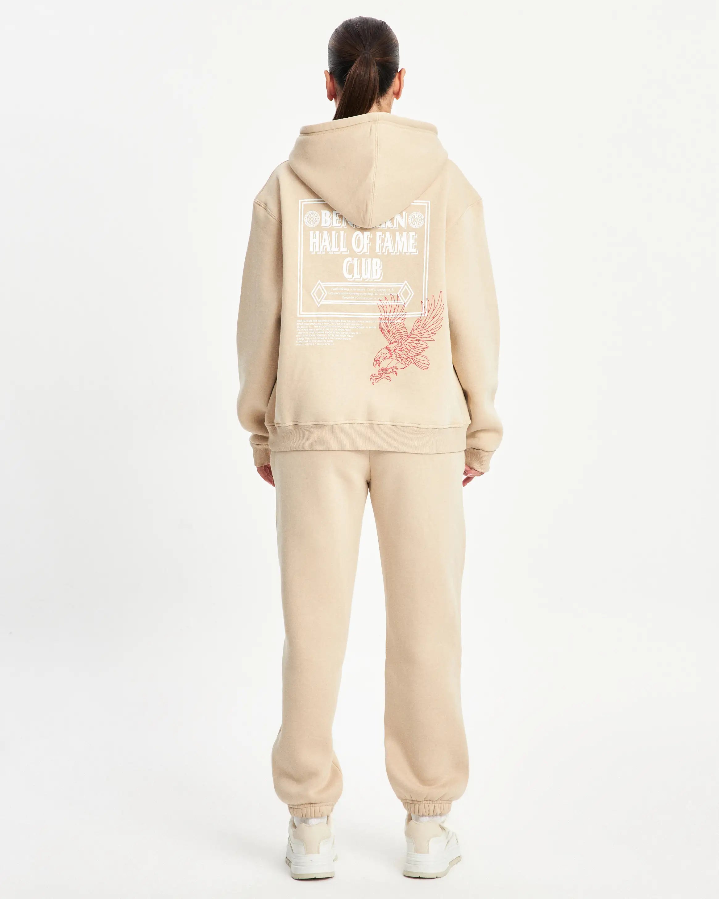 HALL OF FAME HOODIE - BEIGE