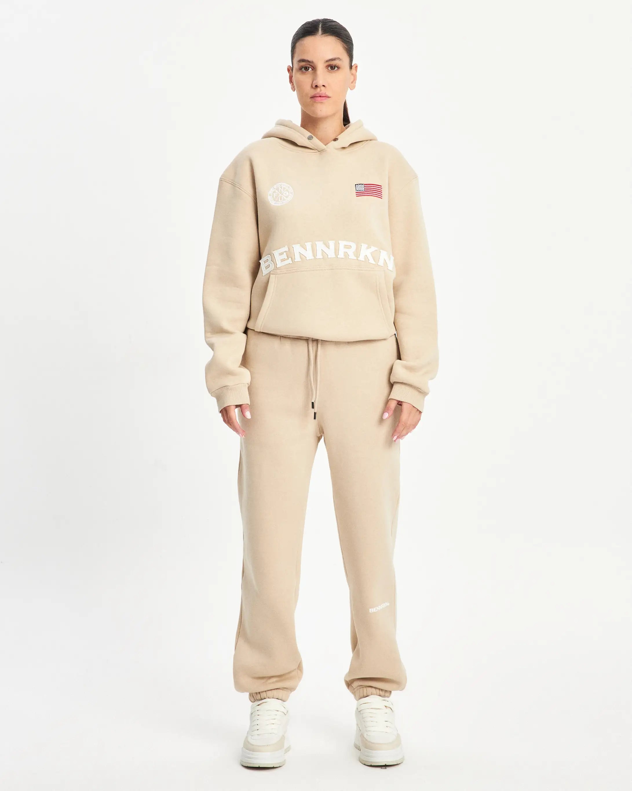 HALL OF FAME HOODIE - BEIGE