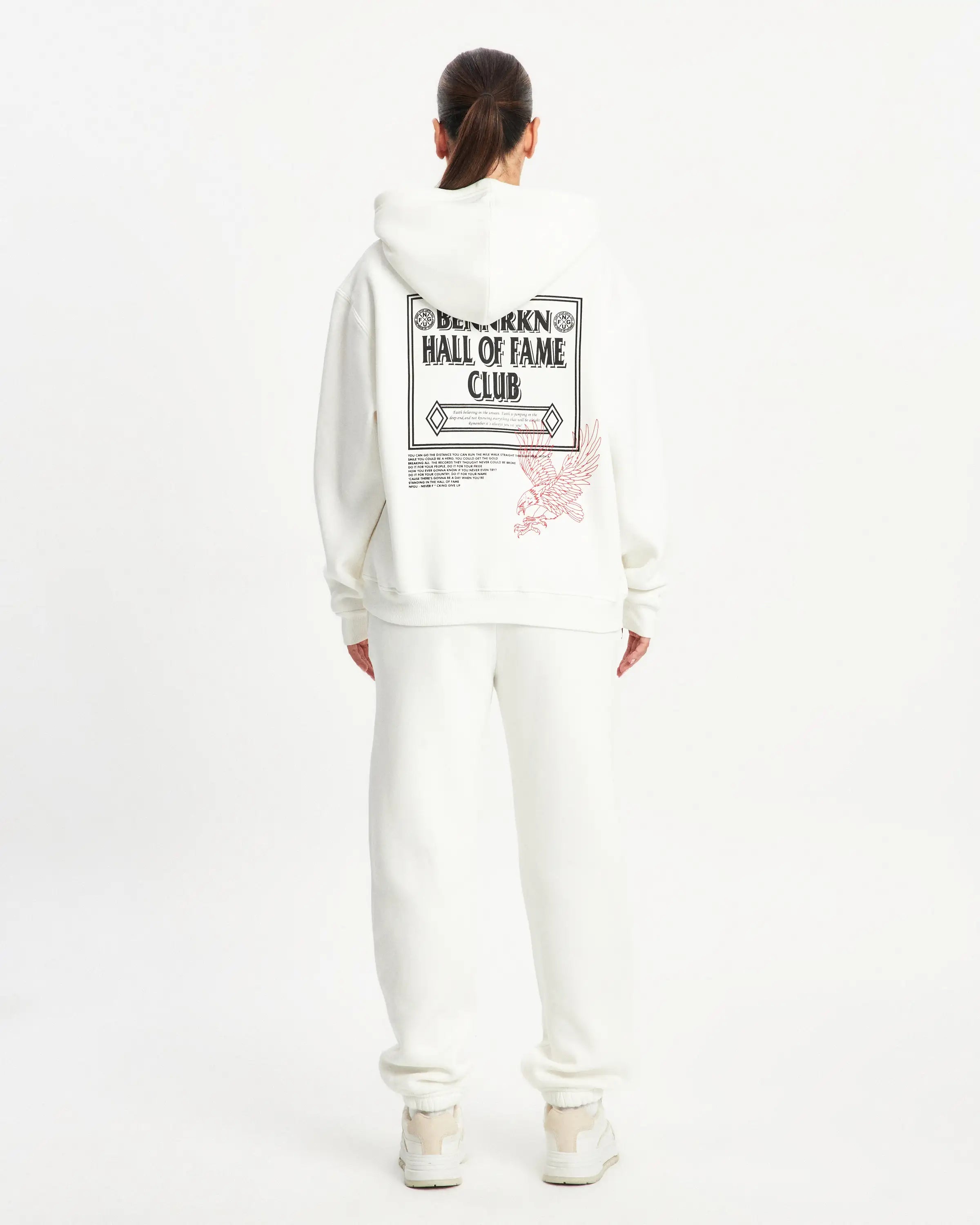 HALL OF FAME HOODIE - OFF WHITE