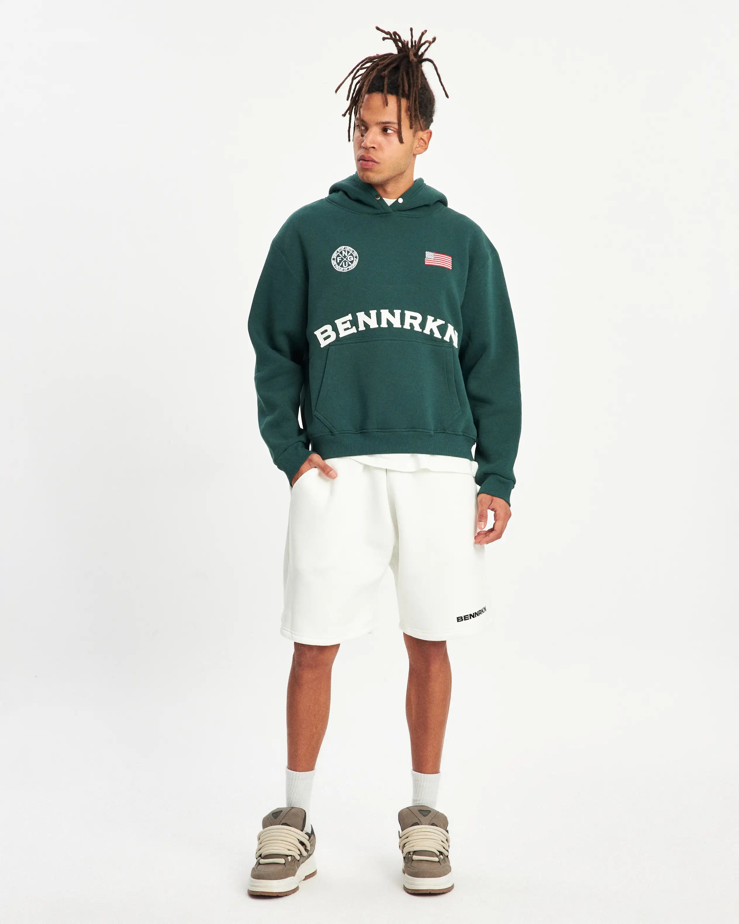 HALL OF FAME HOODIE - ALPINE GREEN