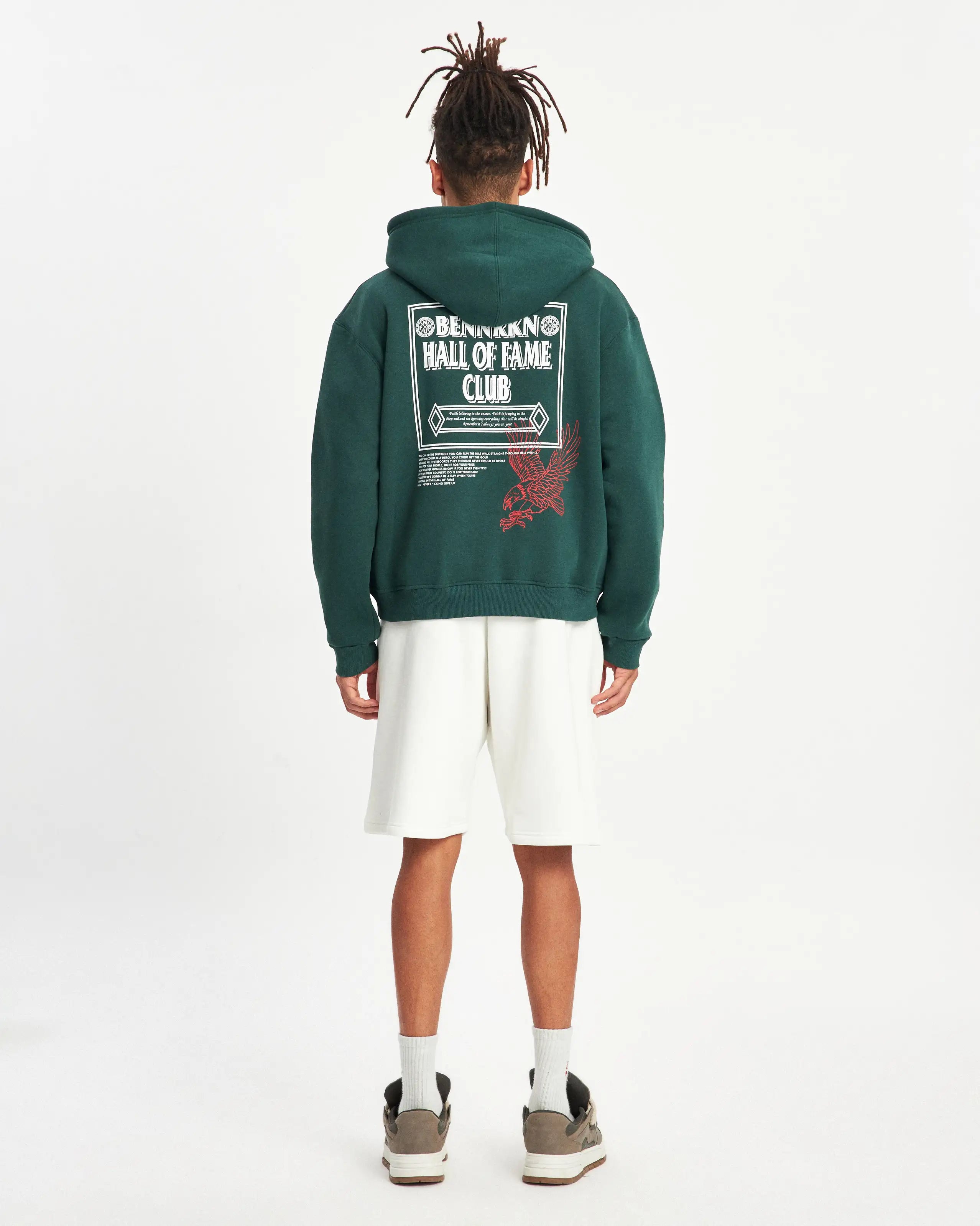 HALL OF FAME HOODIE - ALPINE GREEN