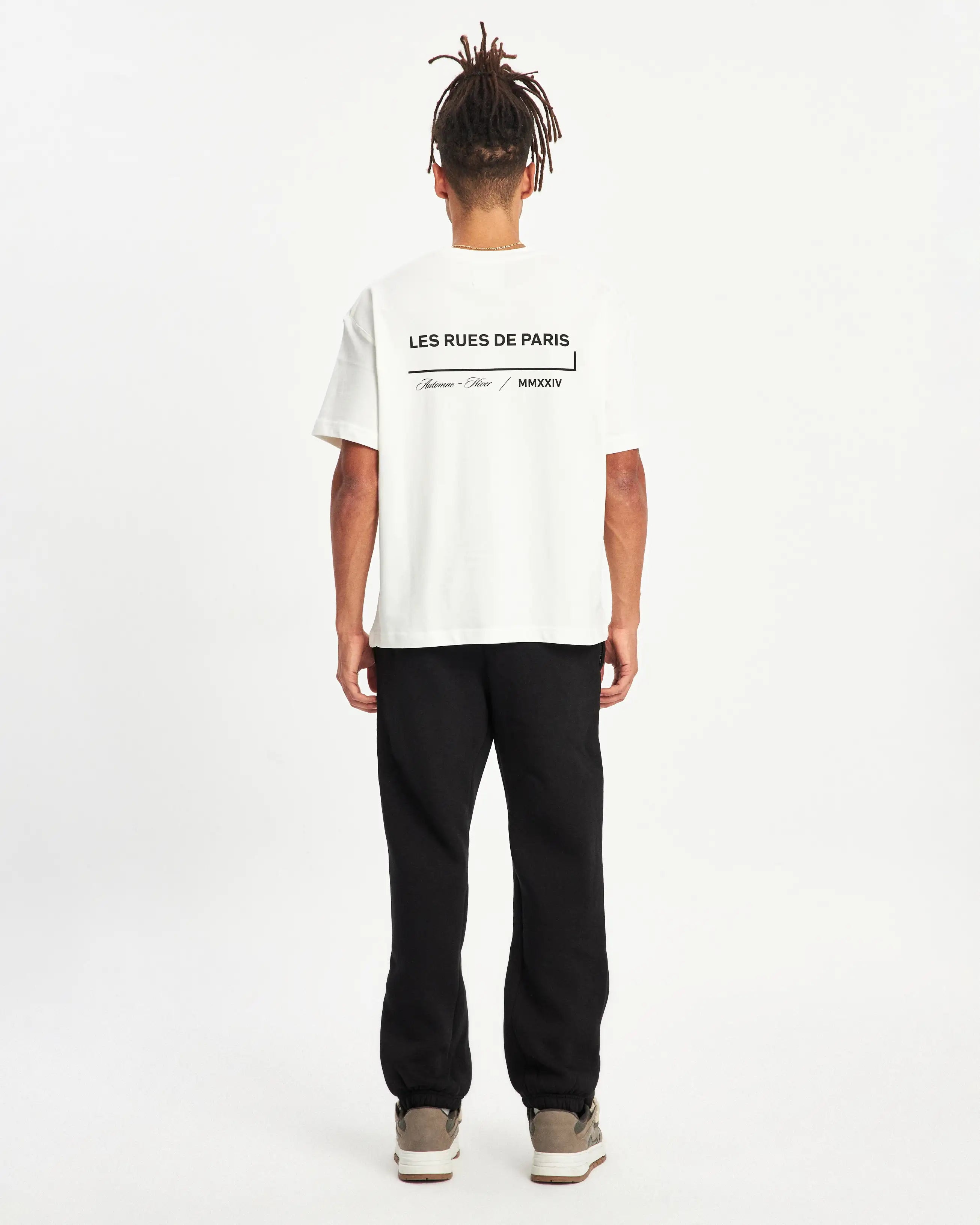 LES RUES THE PARIS T-SHIRT -  OFF WHITE