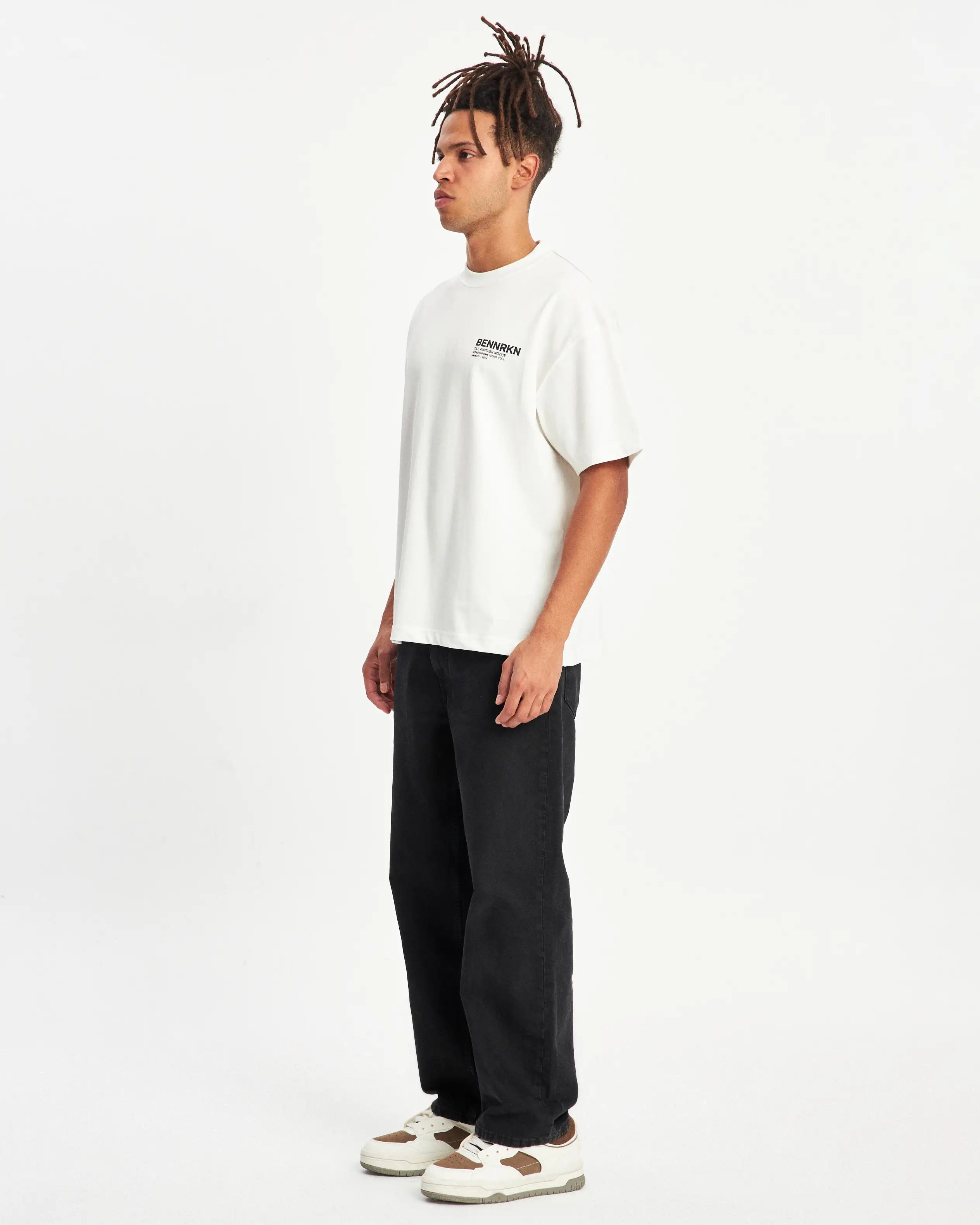 MONOCHROME ICONS T-SHIRT -  OFF WHITE