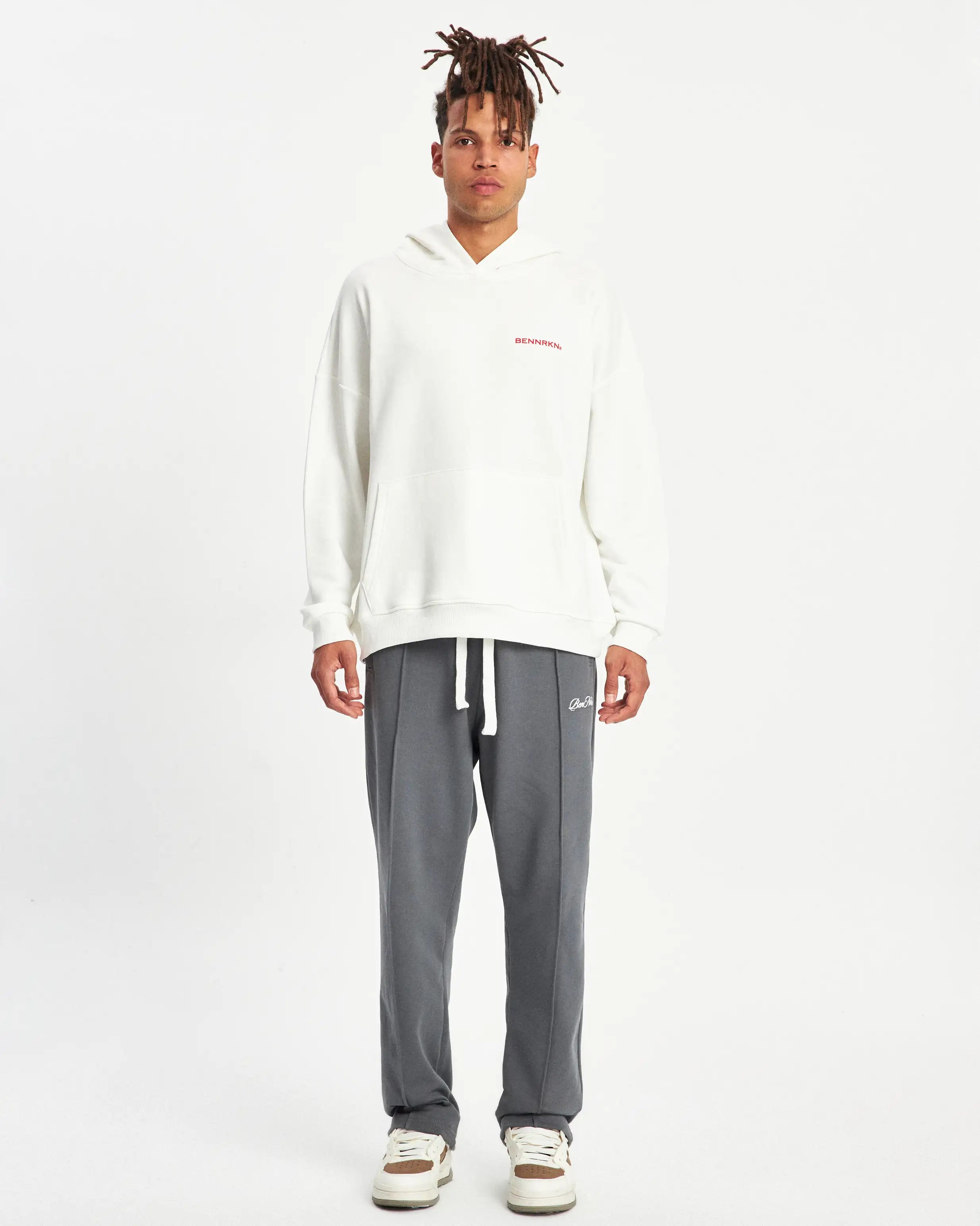 OVERSIZED  TRAINING CLUB HOODIE - OFF WHITE