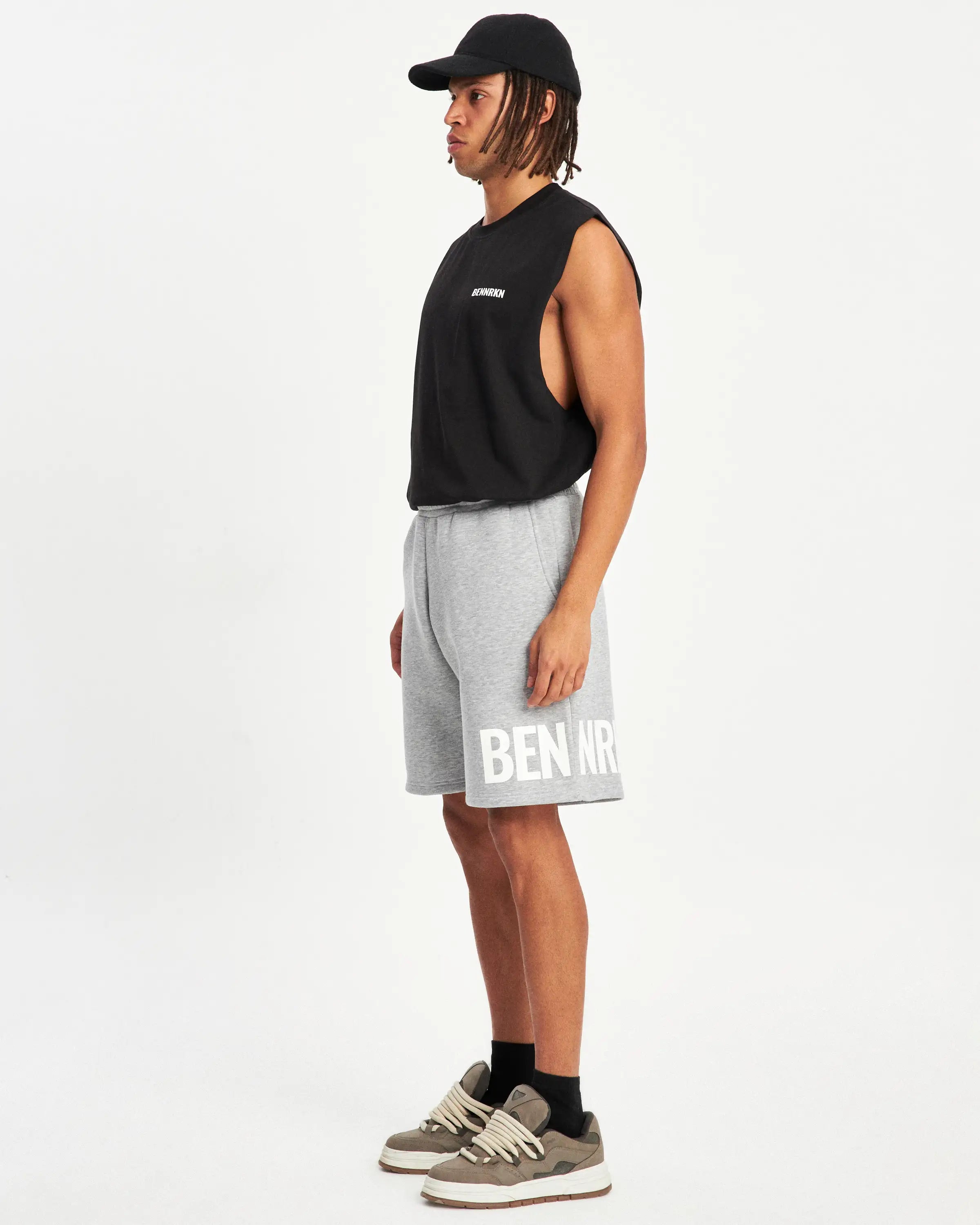 BENNRKN SHORT - GREY MARL