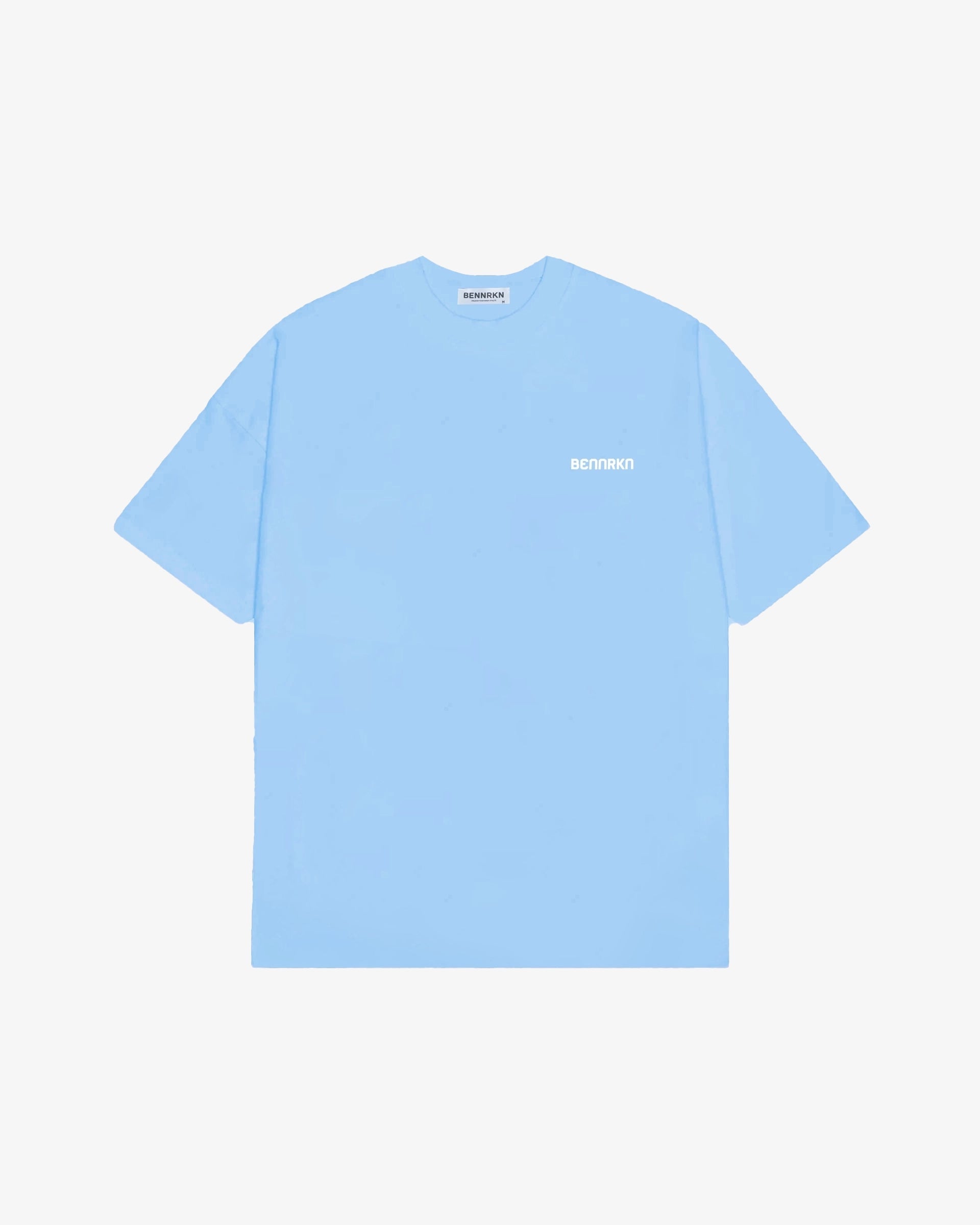 ARHCED BENNRKN T-SHIRT - BABY BLUE Cobalt Blue BENNRKN 