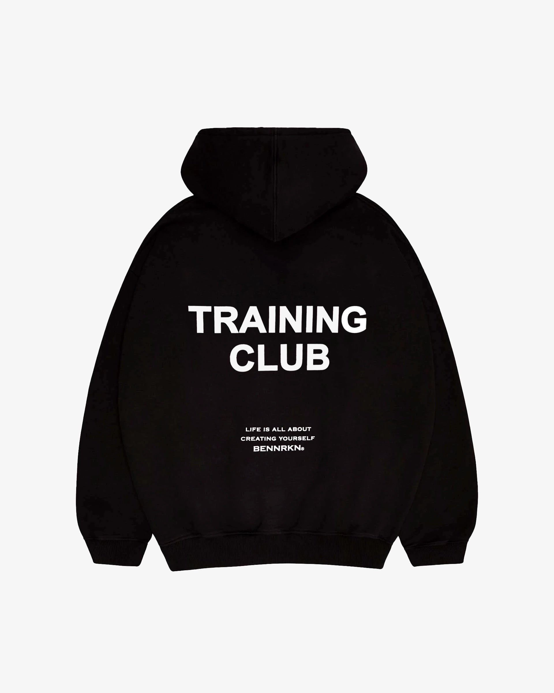 TRAINING CLUB HOODIE - MIDNIGHT BLACK BENNRKN 